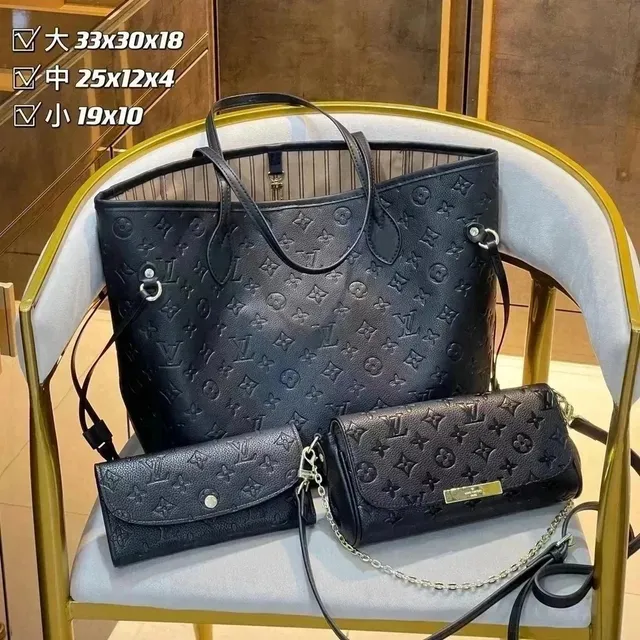 Louis Vuitton Neverfull Monogram Empreinte