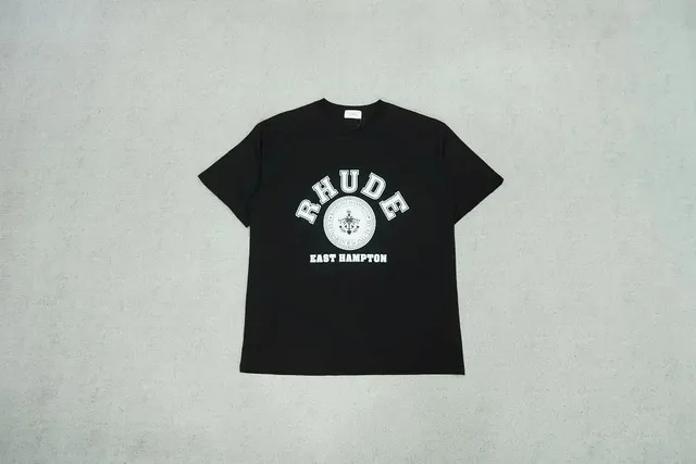 Rhude Graphic Tee East Hampton Arch