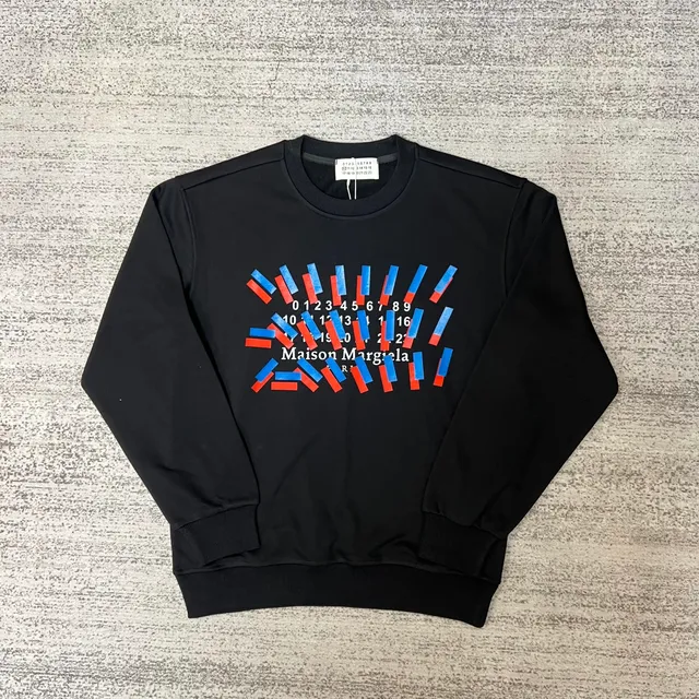 Maison Margiela Crewneck Sweatshirt Number Print