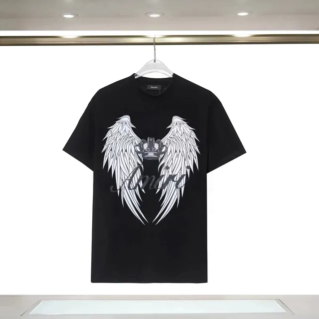 Amiri Wings Graphic Tee Crown Wings