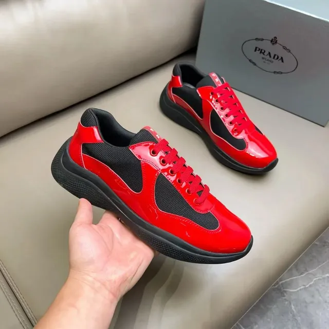 Prada Linea Rossa Glossy Red and Black