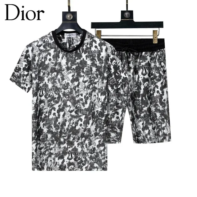Dior Logo Print Set Camouflage Monogram
