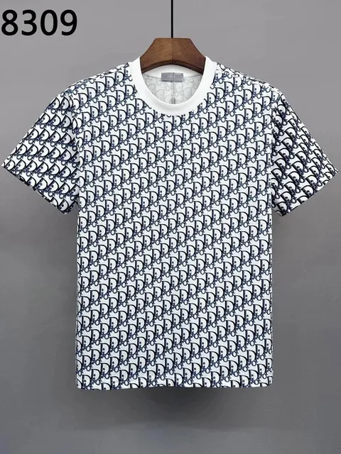 Oblique Print T-Shirt Dior Oblique Monogram