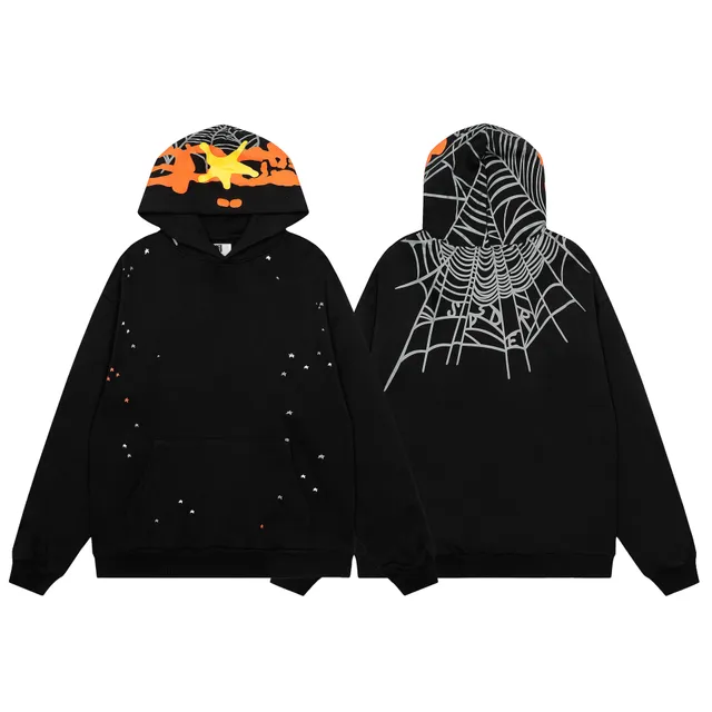 Corteiz Hoodie Spiderweb Star Print