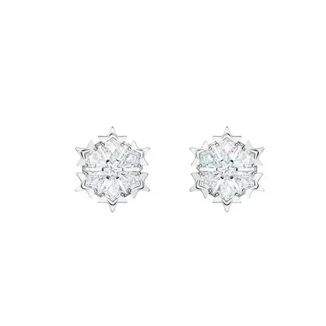 Tiffany & Co. HardWear Snowflake Earrings Crystal-Embellished