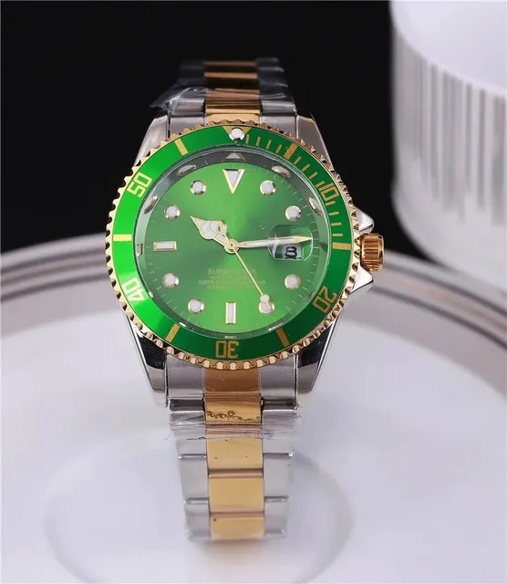 Rolex Submariner Green Dial Two-Tone