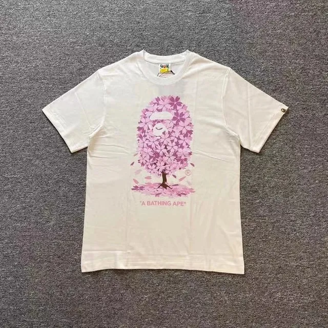BAPE T-Shirt Cherry Blossom Ape Head