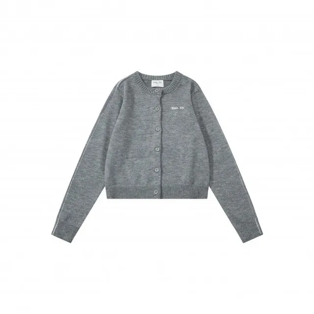 Maison Margiela Knit Cardigan Embroidered Logo