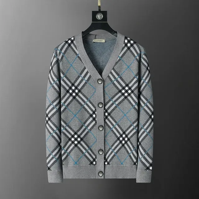 Burberry Checkered Cardigan Classic Nova Check