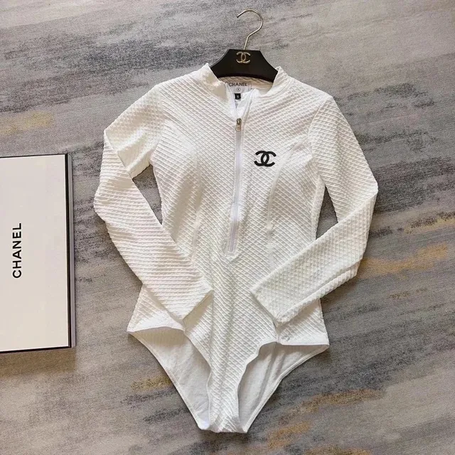 Chanel Zip-Up Bodysuit