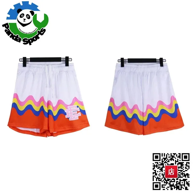 Sport Shorts Wavy Stripe