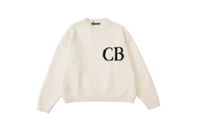 9-9 white crew neck