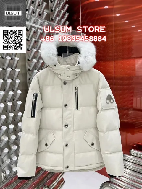 Puffer Jacket Fur-Trimmed Hood