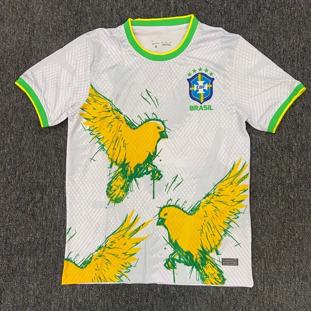Nike Brazil National Team Jersey Canary Bird Graphic
