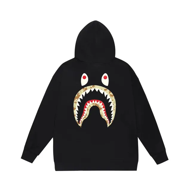 BAPE Shark Hoodie Desert Camo Shark