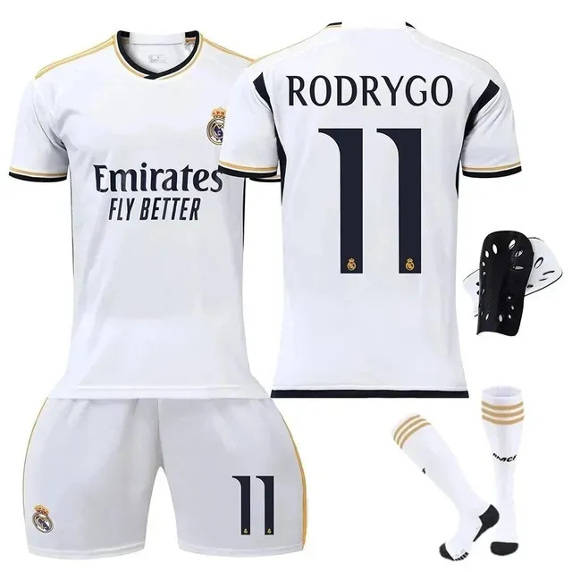 Adidas × Real Madrid Home Kit Rodrygo #11
