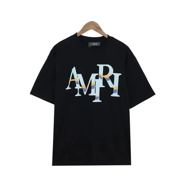 Logo Graphic Tee Iridescent AMIRI Print