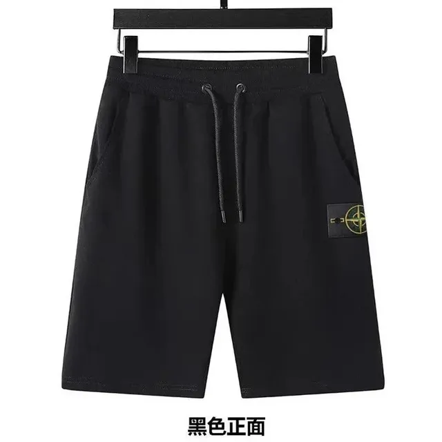 Stone Island Logo Patch Shorts