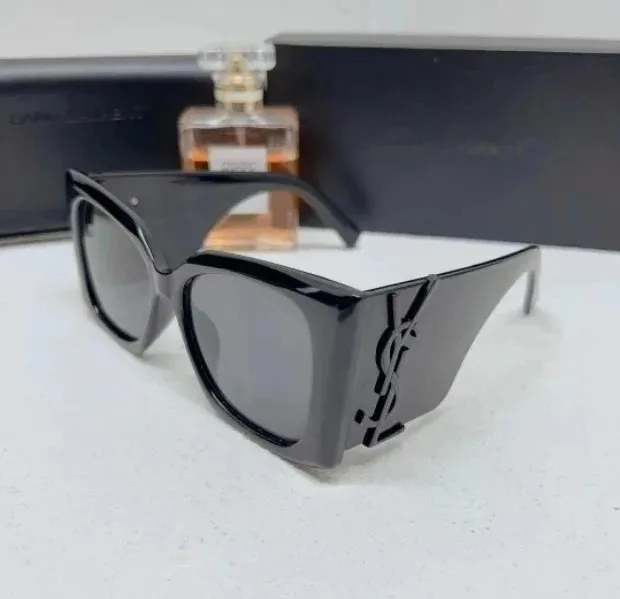 Saint Laurent Sunglasses Monogram Temple