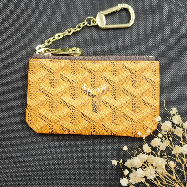 Goyard Coin Purse Goyardine Canvas