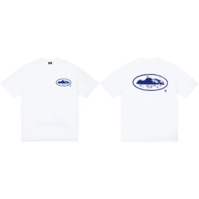 Corteiz Graphic T-Shirt Blue Logo Print