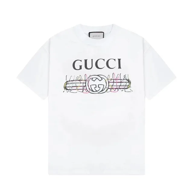 Gucci Graphic T-Shirt GG Logo Print