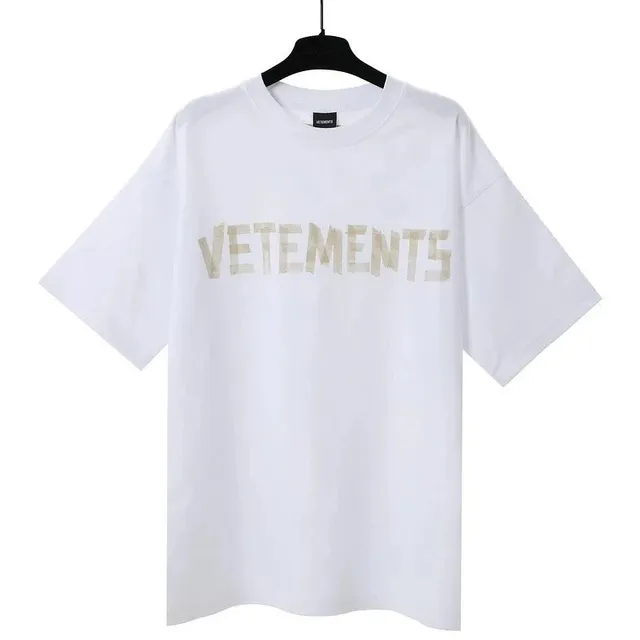 Vetements Logo Tee Taped Logo