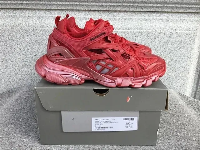 Balenciaga Triple S Monochrome Red