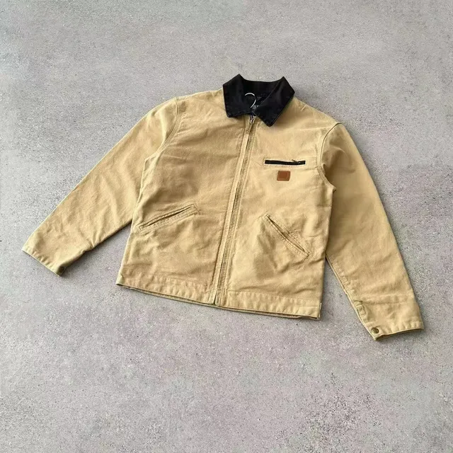 Carhartt Active Jacket Khaki with Black Collar