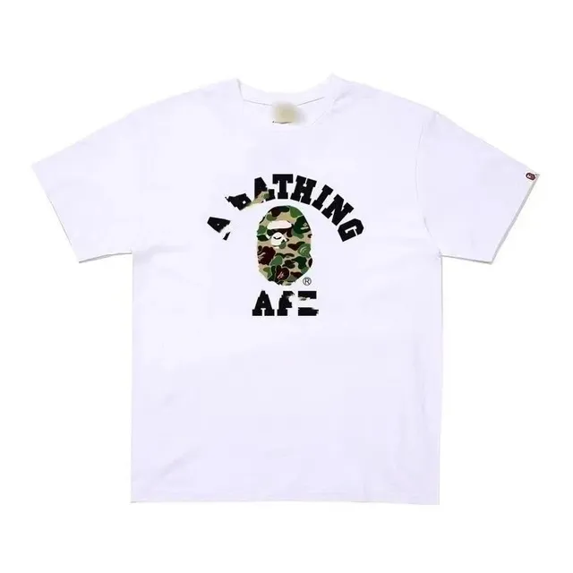 BAPE T-Shirt Camo Ape Head