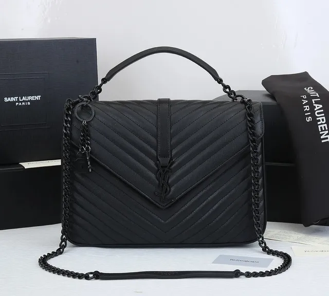 Saint Laurent Niki Quilted Chain Shoulder Bag