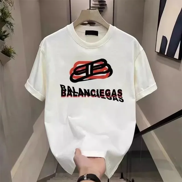Balenciaga Logo T-Shirt Balanciegas Print