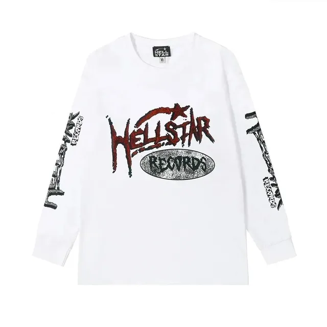 Long Sleeve Tee Hellstar Records Graphic