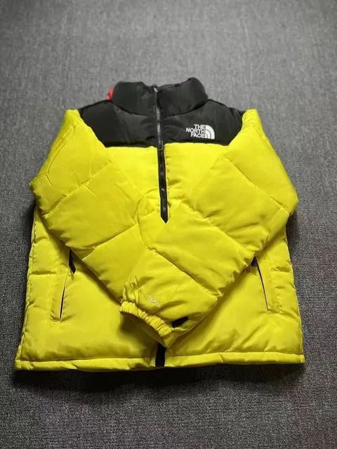 The North Face Nuptse Jacket Lemon Yellow/Black