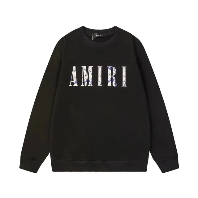 Amiri Crewneck Sweatshirt Floral Logo