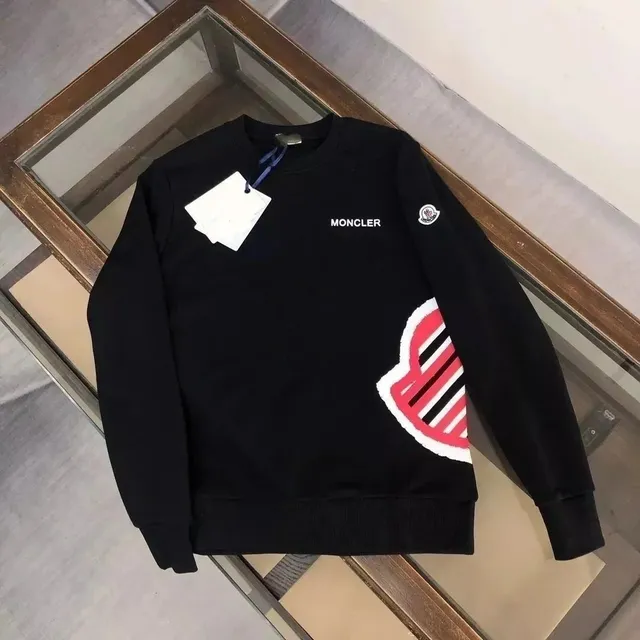 Moncler Crewneck Sweatshirt Logo Patch