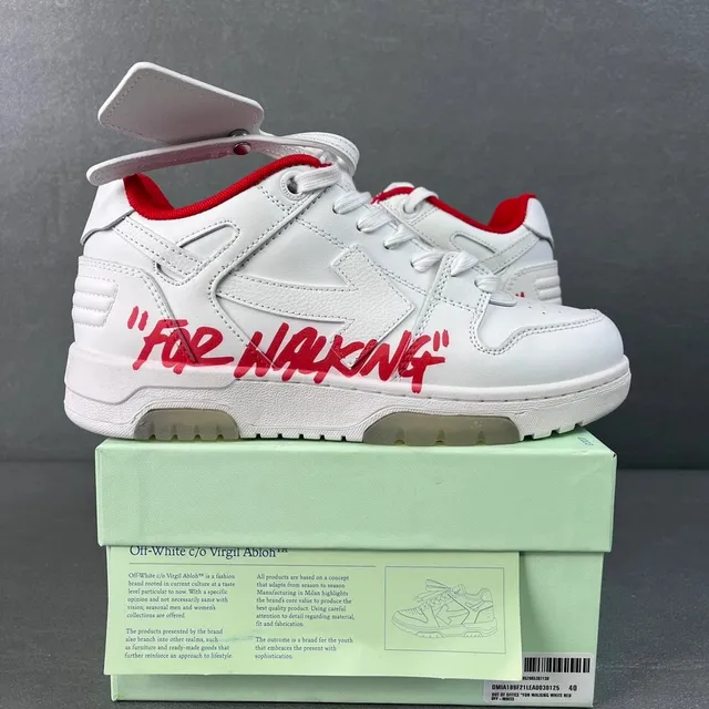 Off-White For Walking White Red