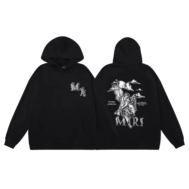 Amiri Hoodie Angel Print