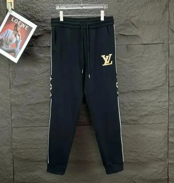 Louis Vuitton Track Pants LV Logo Side Stripe