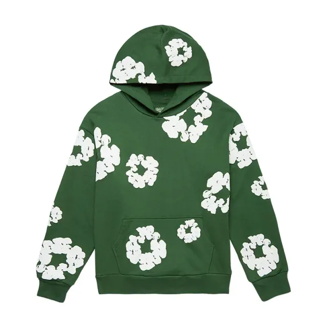 Denim Tears Hoodie Floral Print
