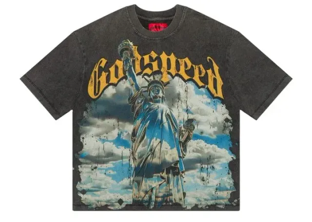 Gst05 Chrome Liberty Black T-Shirt