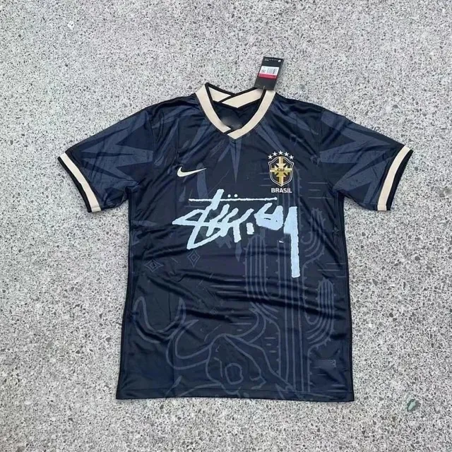 Brazil National Team Jersey Stüssy x Nike Collaboration