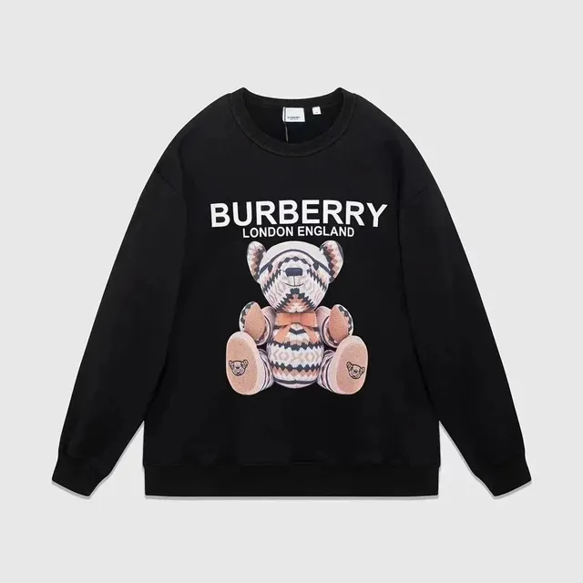 Burberry Crewneck Sweatshirt Teddy Bear Print
