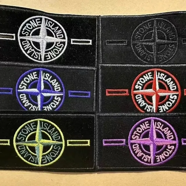 Stone Island Compass Logo Patch Embroidered