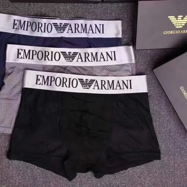 Emporio Armani Boxer Briefs Logo Waistband