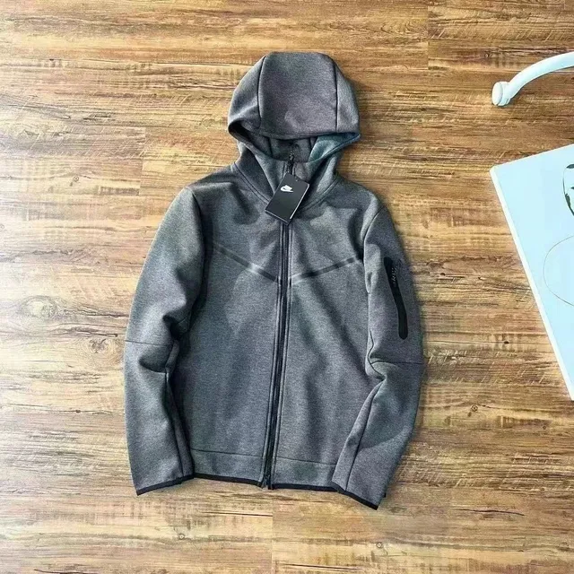 Nike Tech Fleece Hoodie Dark Grey