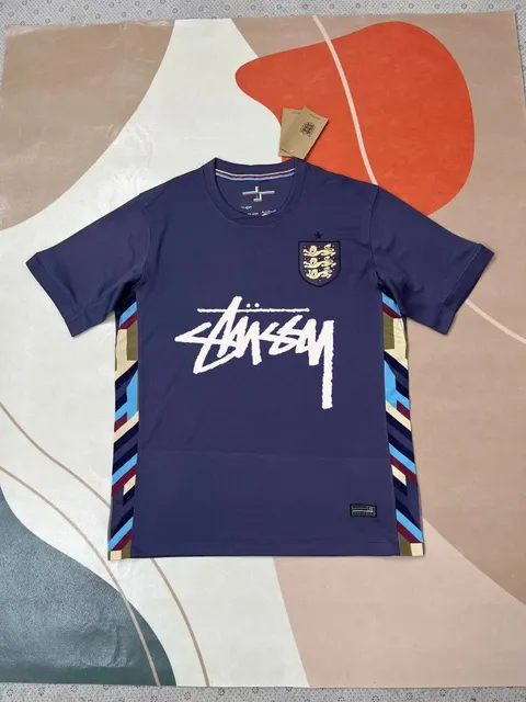 Stüssy × England National Team England Jersey Stussy Collaboration