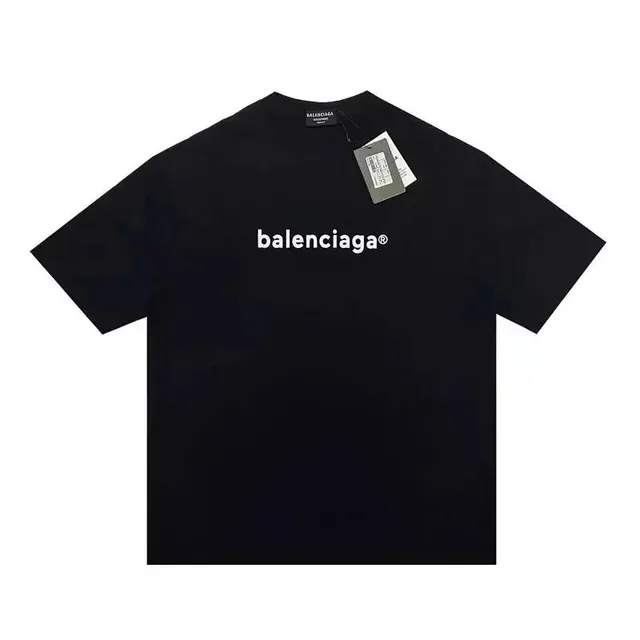 Balenciaga Logo T-Shirt White Logo