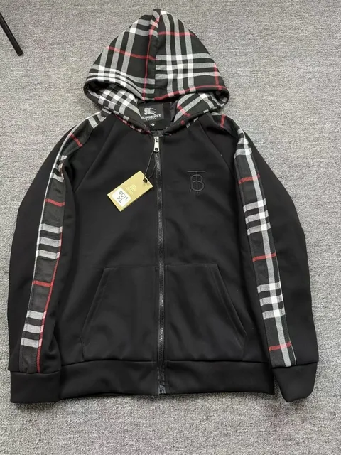Burberry Zip-Up Hoodie