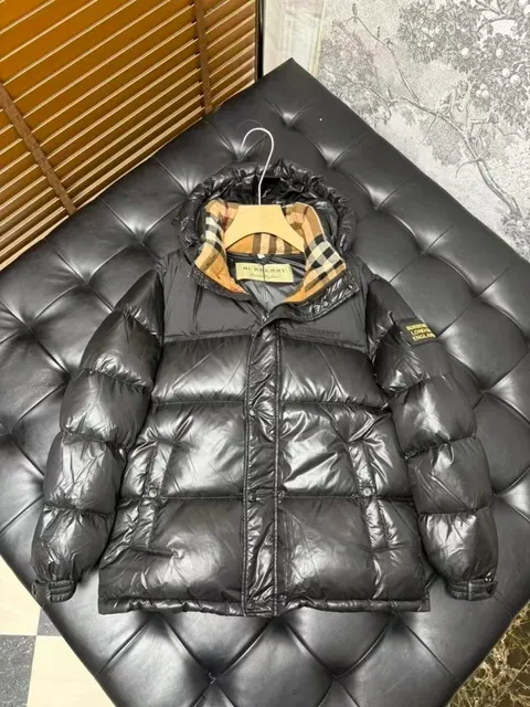 Burberry Puffer Jacket Checkered Lining